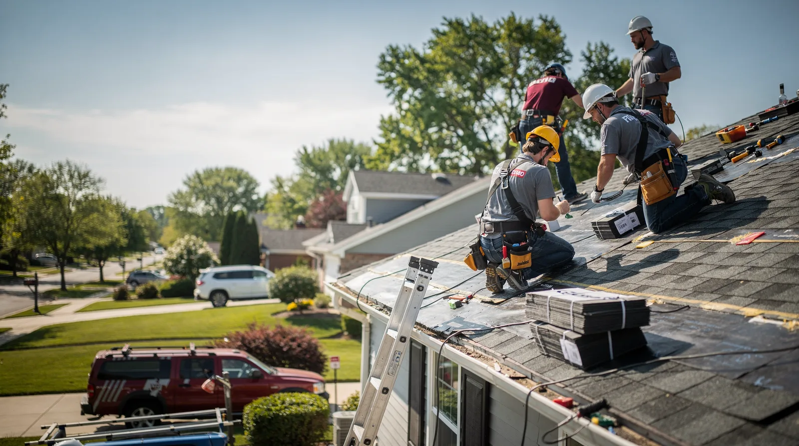 Roof Repair in Crownsville, MD around you